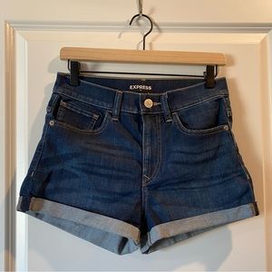 Express high waisted shorts